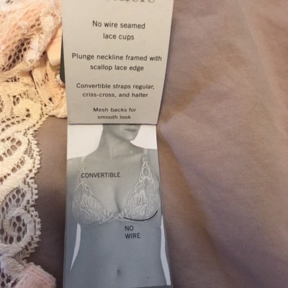 Natori Peach lace bra size 32 B/C - Picture 4 of 6